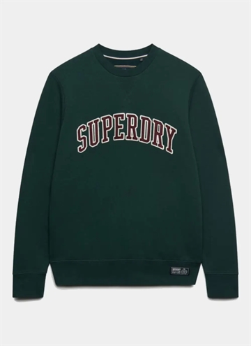 Superdry Athletic Applique Avslappnad Crew